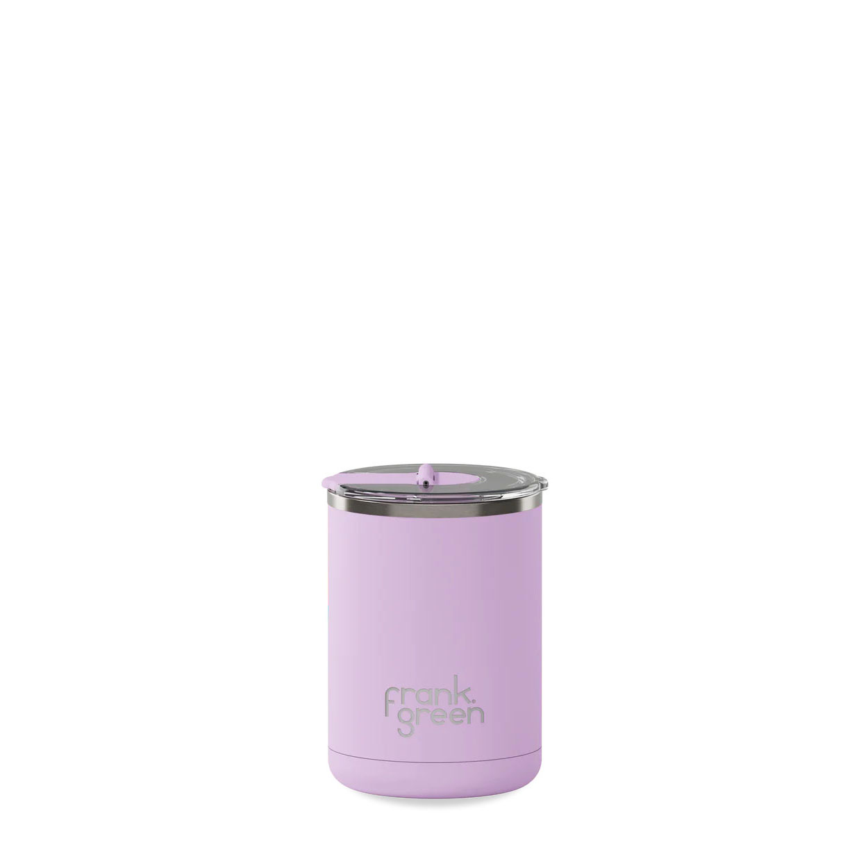 Frank Green 12oz Reusable Cup With Hinged Lid Lilac Haze